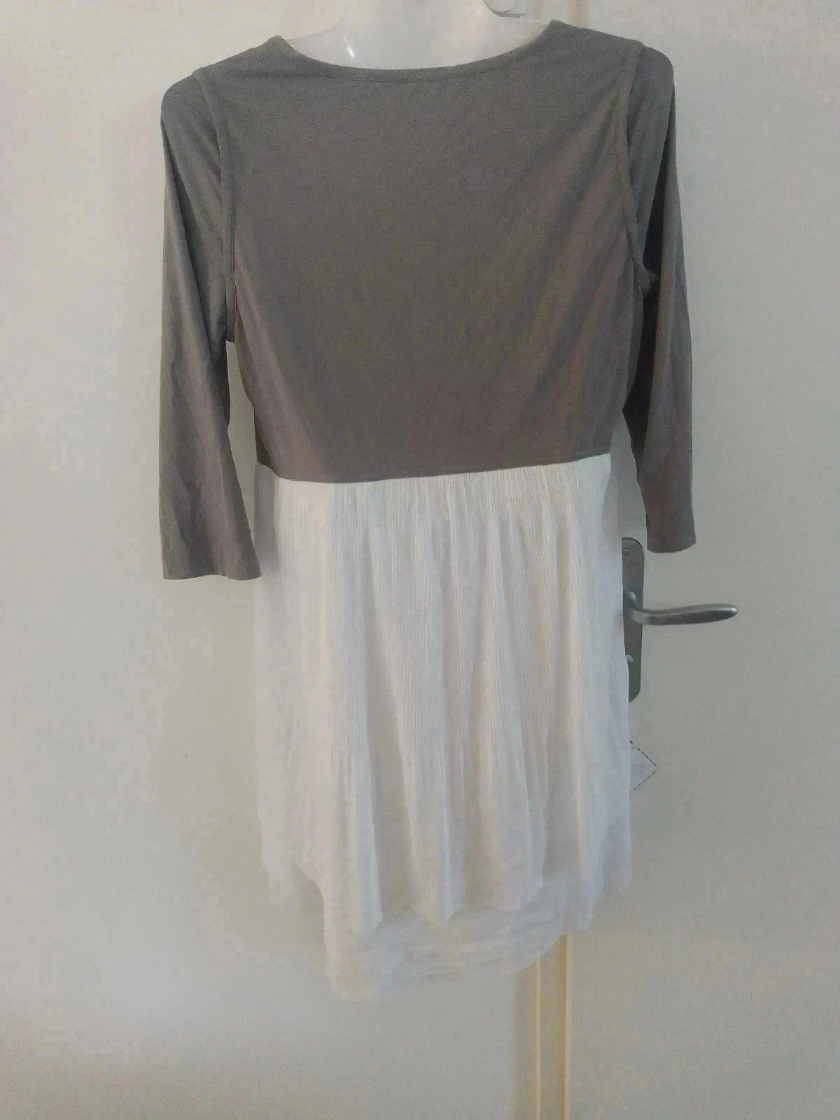 Tunique grise et blanche – photo 2